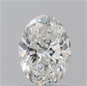 Diamante Natural 1.20 quilates, Ovalado , Color G, claridad VVS2 y certificado GIA