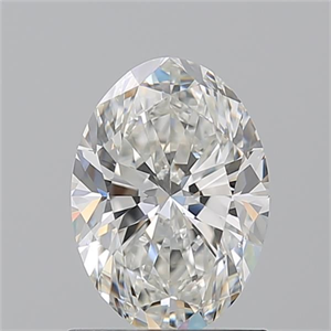 Picture of Natural Diamond 1.20 Carats, Oval with  Cut, G Color, VVS2 Clarity and Certified by GIA