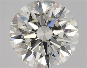 Picture of Natural Diamond 1.52 Carats, Round with Excellent Cut, H Color, IF Clarity and Certified by HRD