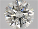 Natural Diamond 1.52 Carats, Round with Excellent Cut, H Color, IF Clarity and Certified by HRD
