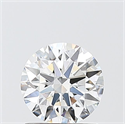 Del inventario de diamantes de laboratorio, 1.07 quilates, Redondo , Color E, claridad VVS2 y certificado IGI