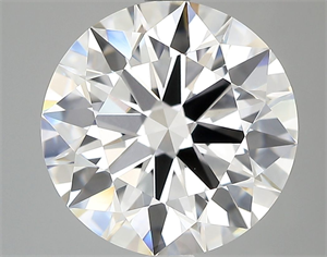 Picture of Lab Grown Diamond 4.50 Carats, Round with Ideal Cut, E Color, VVS2 Clarity and Certified by IGI