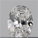 Diamante Natural 0.18 quilates, Ovalado , Color F, claridad VVS1 y certificado GIA