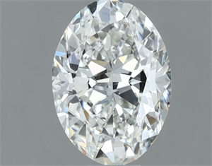 Picture of Natural Diamond 0.60 Carats, Oval with  Cut, I Color, VS1 Clarity and Certified by GIA