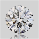 Natural Diamond 0.70 Carats, Round with Excellent Cut, F Color, VVS2 Clarity and Certified by GIA