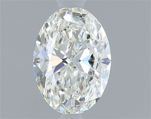 Picture of Natural Diamond 0.50 Carats, Oval with  Cut, H Color, VS1 Clarity and Certified by GIA