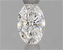 Diamante Natural 0.40 quilates, Ovalado , Color E, claridad VVS2 y certificado GIA