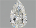 Natural Diamond 0.70 Carats, Pear with  Cut, H Color, VVS2 Clarity and Certified by GIA