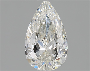 Picture of Natural Diamond 0.70 Carats, Pear with  Cut, H Color, VVS2 Clarity and Certified by GIA