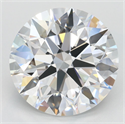 Lab Grown Diamond 4.33 Carats, Round with Excellent Cut, D Color, IF Clarity and Certified by GIA