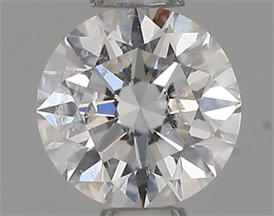 Picture of Natural Diamond 0.40 Carats, Round with Excellent Cut, E Color, I1 Clarity and Certified by IGI