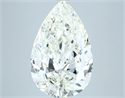 Diamante Natural 5.01 quilates, De pera , Color H, claridad SI1 y certificado IGI