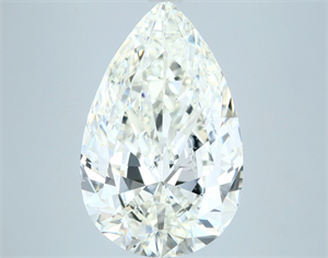 Foto Diamante Natural 5.01 quilates, De pera , Color H, claridad SI1 y certificado IGI de