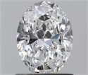 Diamante Natural 0.80 quilates, Ovalado , Color D, claridad SI2 y certificado GIA