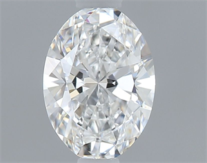 Picture of Natural Diamond 0.40 Carats, Oval with  Cut, D Color, VVS1 Clarity and Certified by GIA