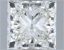 Natural Diamond 1.00 Carats, Princess with  Cut, I Color, VS2 Clarity and Certified by GIA