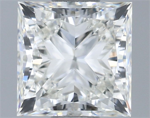 Foto Diamante Natural 1.00 quilates, Princesa , Color I, claridad VS2 y certificado GIA de