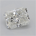 Natural Diamond 0.80 Carats, Radiant with  Cut, I Color, VS2 Clarity and Certified by GIA