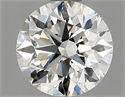 Natural Diamond 0.91 Carats, Round with Excellent Cut, I Color, VS1 Clarity and Certified by GIA