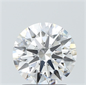Lab Grown Diamond 2.09 Carats, Round with Ideal Cut, E Color, VVS1 Clarity and Certified by IGI
