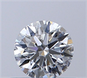 Natural Diamond 0.43 Carats, Round with Excellent Cut, E Color, SI2 Clarity and Certified by GIA