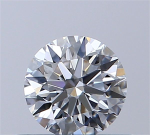 Picture of Natural Diamond 0.43 Carats, Round with Excellent Cut, E Color, SI2 Clarity and Certified by GIA