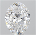 Diamante Natural 5.02 quilates, Ovalado , Color D, claridad SI2 y certificado GIA