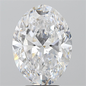 Foto Diamante Natural 5.02 quilates, Ovalado , Color D, claridad SI2 y certificado GIA de
