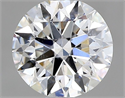 Natural Diamond 0.80 Carats, Round with Excellent Cut, G Color, SI2 Clarity and Certified by GIA