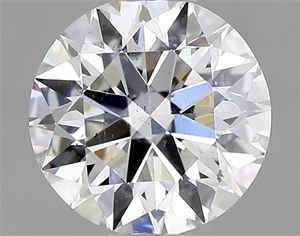 Picture of Natural Diamond 0.80 Carats, Round with Excellent Cut, G Color, SI2 Clarity and Certified by GIA