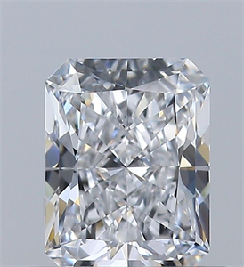 Foto Diamante Natural 0.54 quilates, Radiante , Color D, claridad VVS2 y certificado GIA de