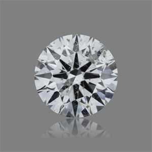 Picture of Natural Diamond 0.50 Carats, Round with Excellent Cut, E Color, I1 Clarity and Certified by GIA