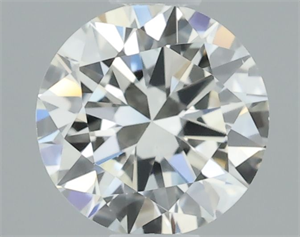 Picture of Natural Diamond 0.50 Carats, Round with Excellent Cut, H Color, VVS2 Clarity and Certified by IGI