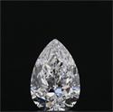 Natural Diamond 1.50 Carats, Pear with  Cut, D Color, IF Clarity and Certified by GIA