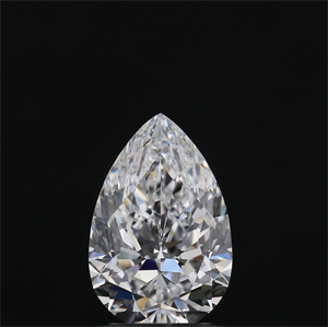 Picture of Natural Diamond 1.50 Carats, Pear with  Cut, D Color, IF Clarity and Certified by GIA