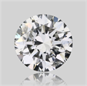 Natural Diamond 1.00 Carats, Round with Excellent Cut, F Color, I1 Clarity and Certified by IGI