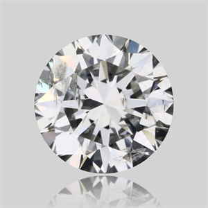 Picture of Natural Diamond 1.00 Carats, Round with Excellent Cut, F Color, I1 Clarity and Certified by IGI