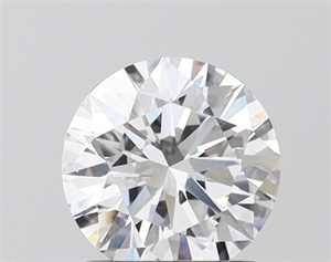 Picture of Lab Grown Diamond 1.23 Carats, Round with Ideal Cut, E Color, VVS2 Clarity and Certified by IGI