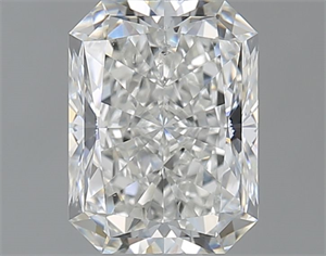 Foto Diamante Natural 1.50 quilates, Radiante , Color H, claridad SI1 y certificado GIA de