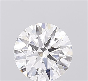 Picture of Lab Grown Diamond 1.06 Carats, Round with Ideal Cut, D Color, VVS1 Clarity and Certified by IGI