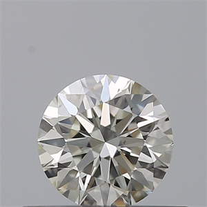 Picture of Natural Diamond 0.40 Carats, Round with Excellent Cut, H Color, SI1 Clarity and Certified by IGI