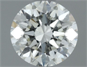 Natural Diamond 0.60 Carats, Round with Excellent Cut, I Color, VS1 Clarity and Certified by IGI