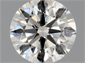 Diamante Natural 0.50 quilates, Redondo , Color J, claridad VVS1 y certificado GIA