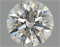 Diamante Natural 0.73 quilates, Redondo , Color J, claridad SI1 y certificado IGI