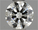 Diamante Natural 0.44 quilates, Redondo , Color K, claridad VVS2 y certificado IGI