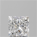 Diamante Natural 1.70 quilates, Princesa , Color E, claridad VVS2 y certificado GIA