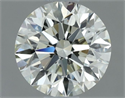 Diamante Natural 0.70 quilates, Redondo , Color K, claridad VS1 y certificado IGI