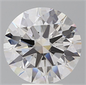 Lab Grown Diamond 5.04 Carats, Round with Ideal Cut, F Color, VS1 Clarity and Certified by IGI