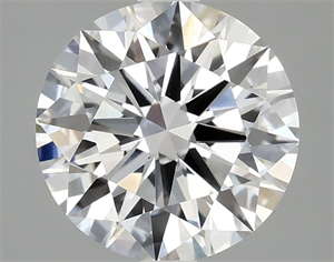 Picture of Lab Grown Diamond 2.56 Carats, Round with Ideal Cut, D Color, VS2 Clarity and Certified by IGI