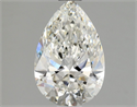 Natural Diamond 1.01 Carats, Pear with  Cut, G Color, SI1 Clarity and Certified by GIA
